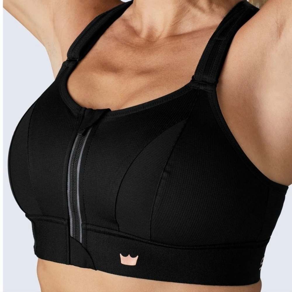 Shefit High Impact Adjustable Sports Bra 4 Luxe Black